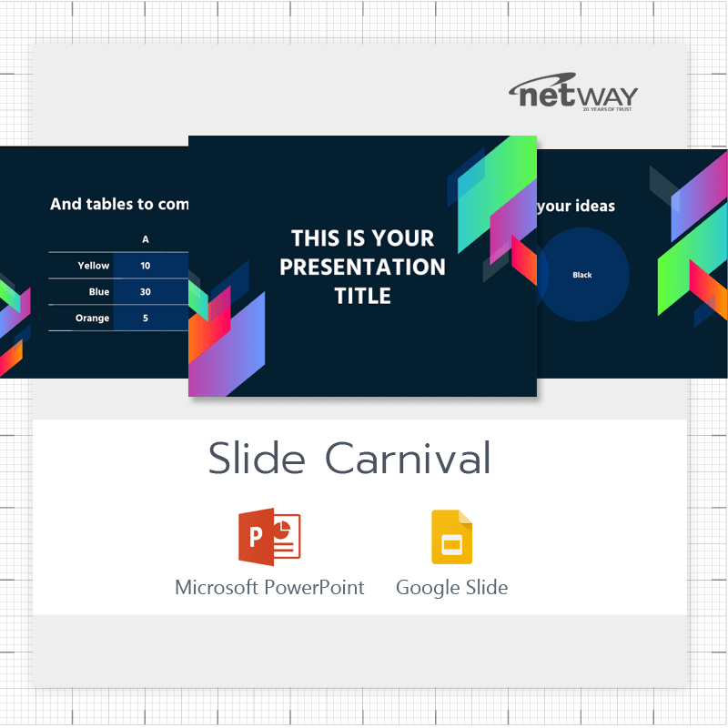แจกฟรี Template Slide ดีไซน์สวย จาก Microsoft, Google, และ Apple