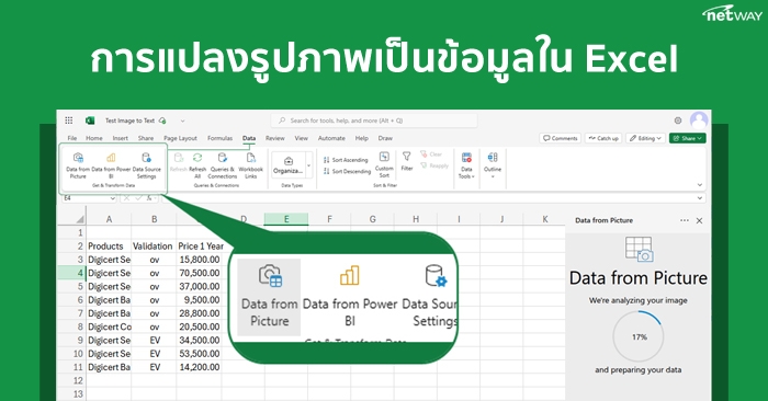 Data from Picture